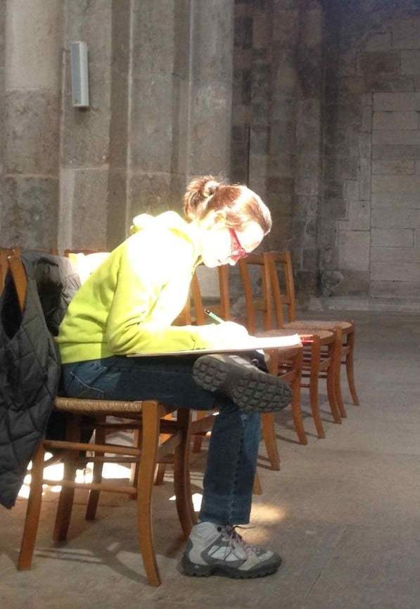 Atelier Regard et Dessin dans la Basilique de Vézelay