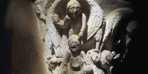 Lecture de sculptures dans la Basilique de Vézelay