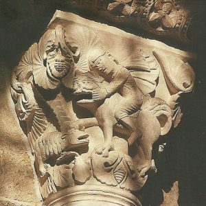 Carte Postale « Le berger et le lion » Basilique de Vézelay