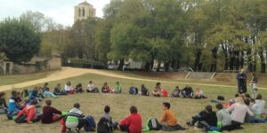 Sortie scolaire collégien