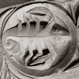 Cancer Zodiaque Basilique de Vézelay