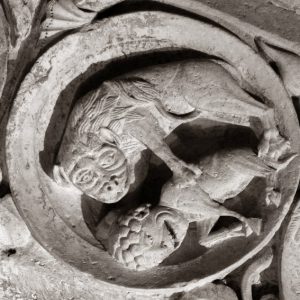 Lion Zodiaque Basilique de Vézelay