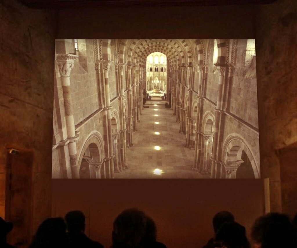 Chemin de lumière Basilique de Vézelay