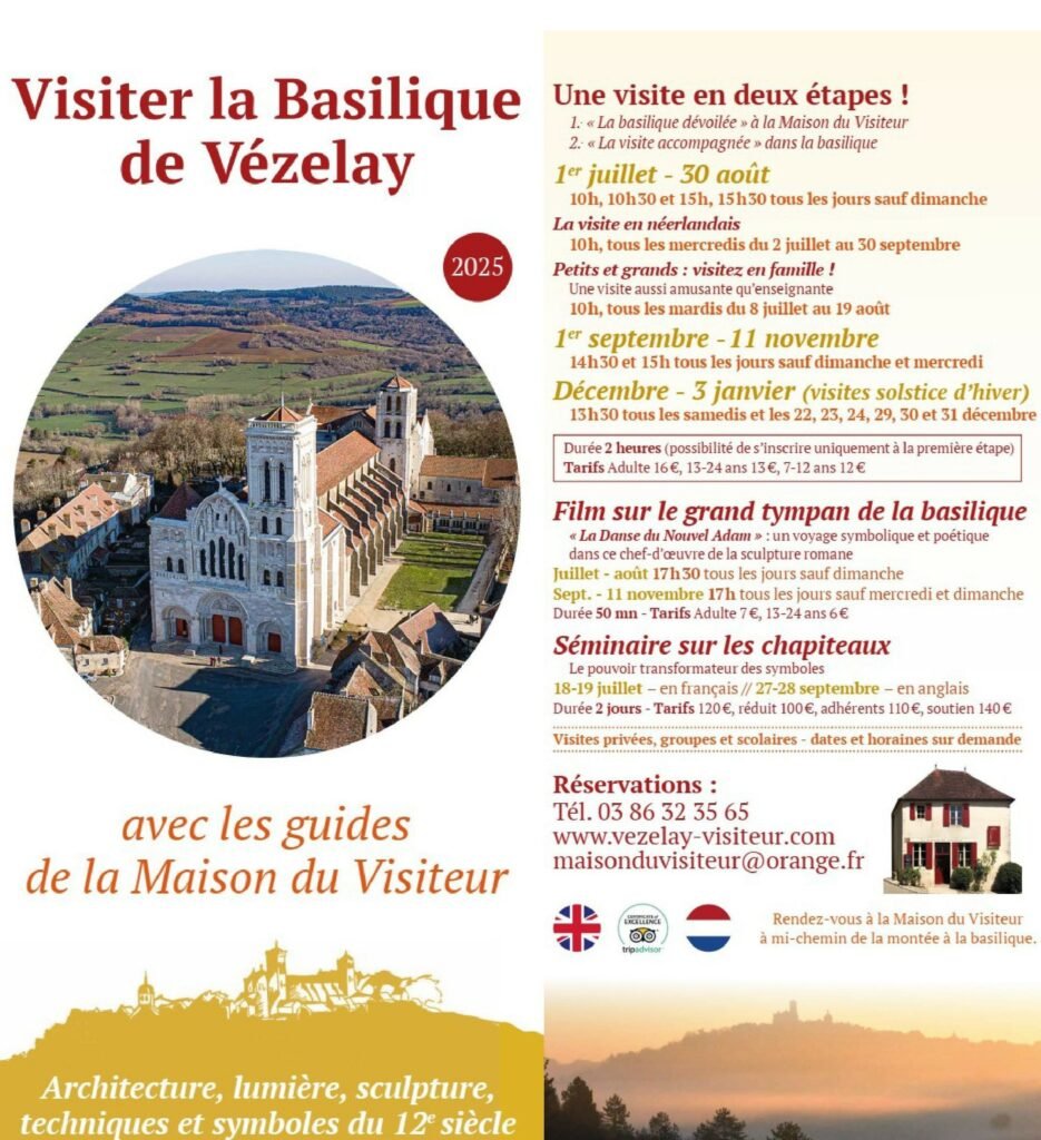 Visites à Vézelay 2025