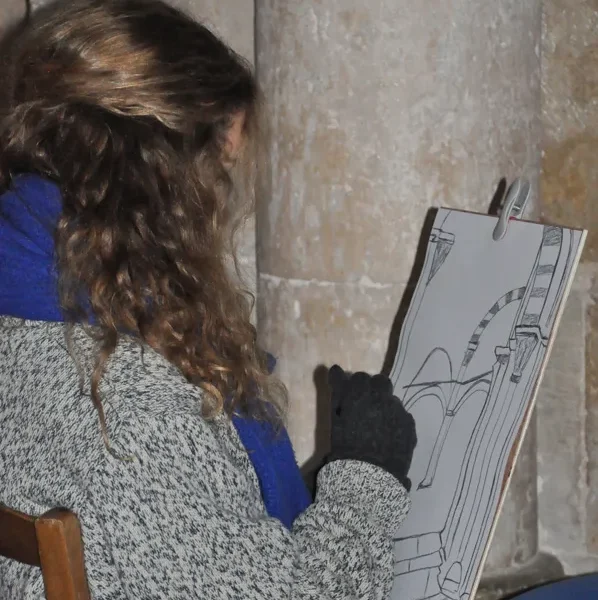 atelier dessin Vézelay