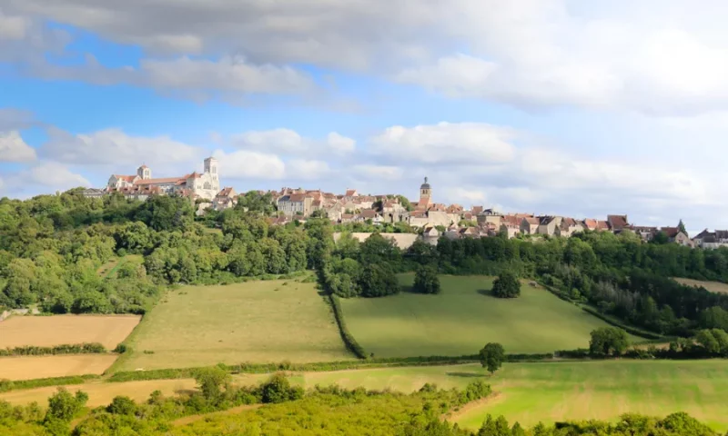 randonnée à Vézelay